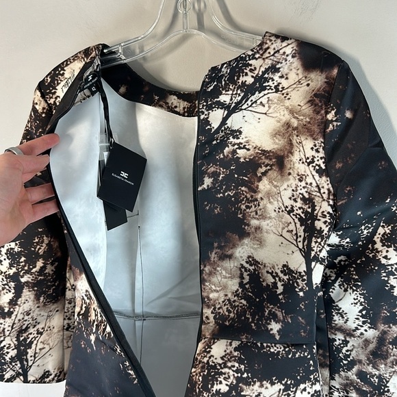 NWT Elisabetta Franchi Enchanted Forrest Dress Size 42(6) - Picture 16 of 16